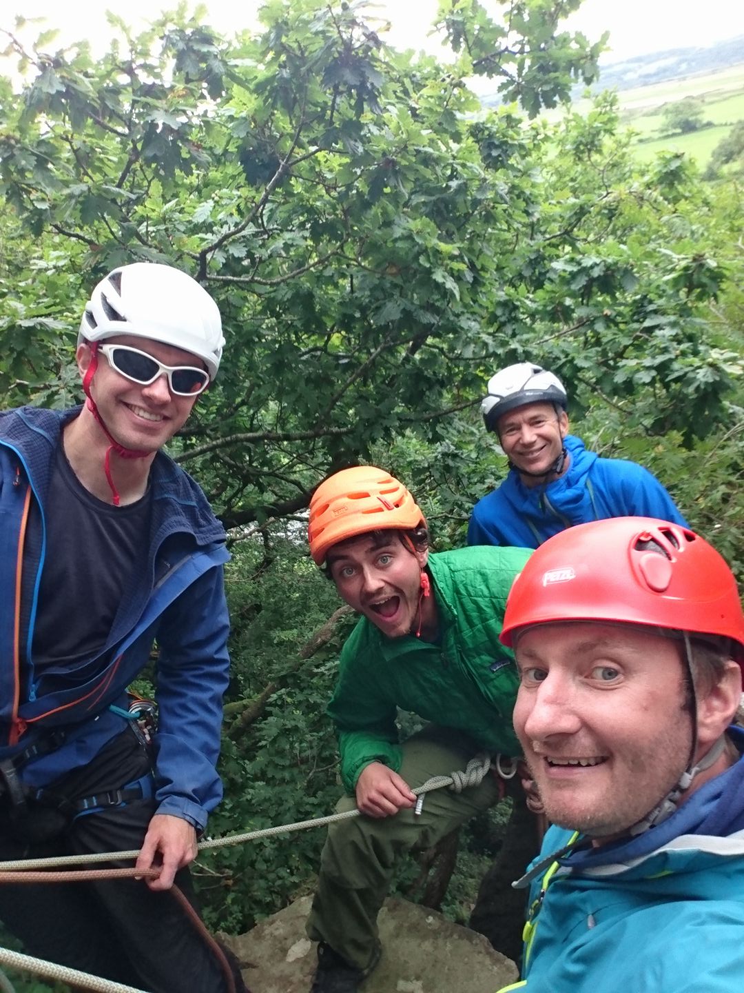 a Mountaineering Instructor Higher Climbing Wales